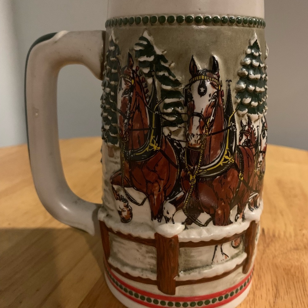 Budweiser Clydesdales Beer Stein